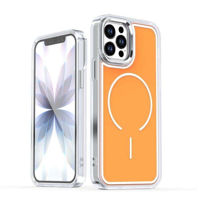 Bright Shadow Two-color MagSafe Magnetic Phone Case, For iPhone 13 Pro Max, For iPhone 13 Pro, Fo...