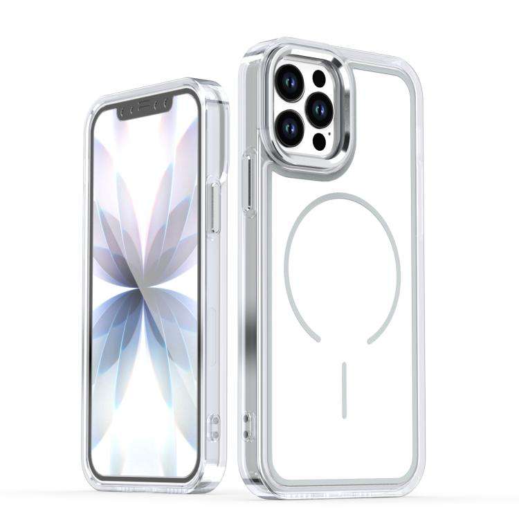 Bright Shadow Two-color MagSafe Magnetic Phone Case, For iPhone 13 Pro Max, For iPhone 13 Pro, Fo...