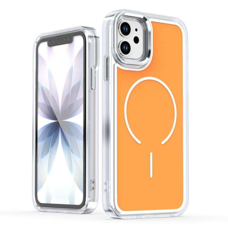 Bright Shadow Two-color MagSafe Magnetic Phone Case, For iPhone 13 Pro Max, For iPhone 13 Pro, Fo...