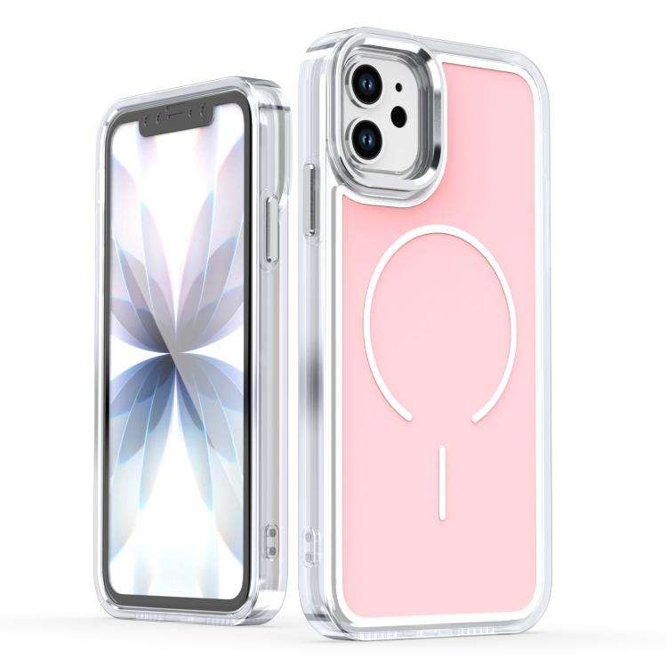 Bright Shadow Two-color MagSafe Magnetic Phone Case, For iPhone 13 Pro Max, For iPhone 13 Pro, Fo...