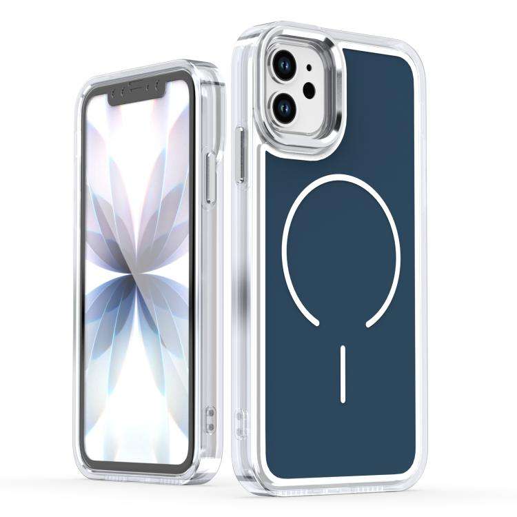 Bright Shadow Two-color MagSafe Magnetic Phone Case, For iPhone 13 Pro Max, For iPhone 13 Pro, Fo...