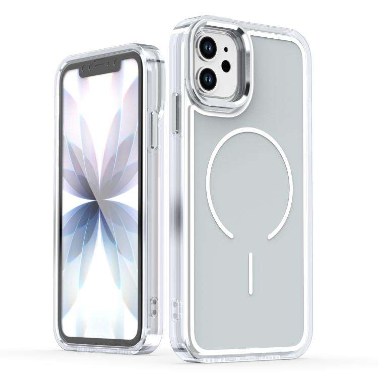 Bright Shadow Two-color MagSafe Magnetic Phone Case, For iPhone 13 Pro Max, For iPhone 13 Pro, Fo...