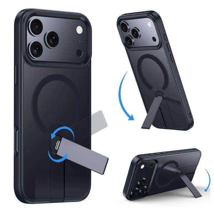 Rotating Bar Holder Magnetic MagSafe Phone Case, For iPhone 18 Pro / 17 Pro, For iPhone 18 Pro Ma...