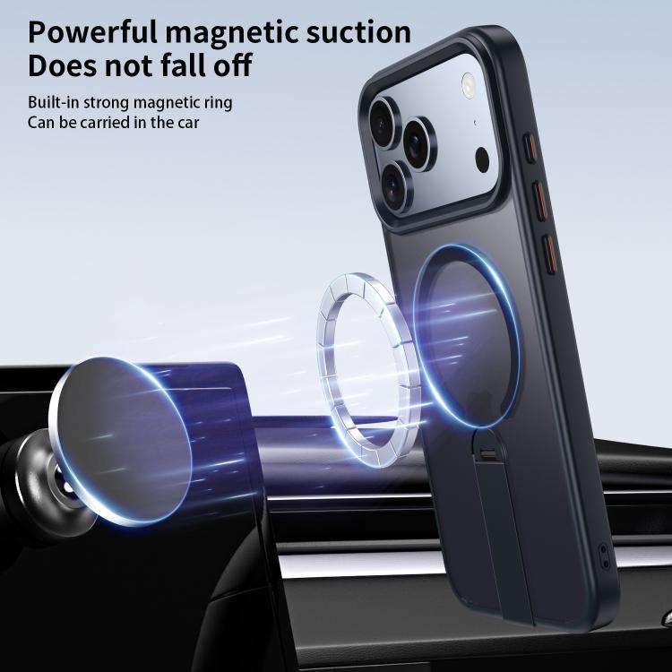 Rotating Bar Holder Magnetic MagSafe Phone Case, For iPhone 18 Pro / 17 Pro, For iPhone 18 Pro Ma...
