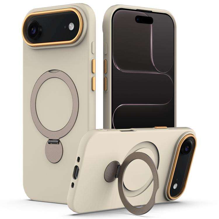 Gen1.5 Pivot Ring Holder TPU Hybrid PC Phone Case, For iPhone 18 Pro, For iPhone 18 Pro Max, For ...