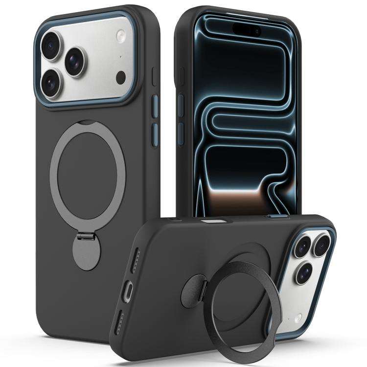 Gen1.5 Pivot Ring Holder TPU Hybrid PC Phone Case, For iPhone 18 Pro, For iPhone 18 Pro Max, For ...