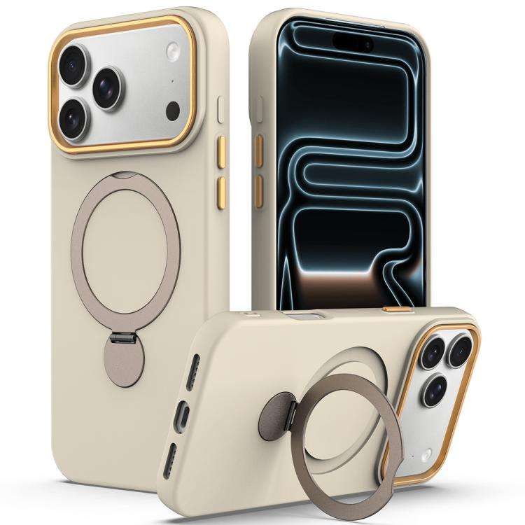 Gen1.5 Pivot Ring Holder TPU Hybrid PC Phone Case, For iPhone 18 Pro, For iPhone 18 Pro Max, For ...