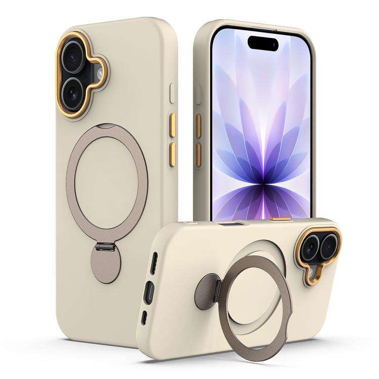 Gen1.5 Pivot Ring Holder TPU Hybrid PC Phone Case, For iPhone 18 Pro, For iPhone 18 Pro Max, For ...