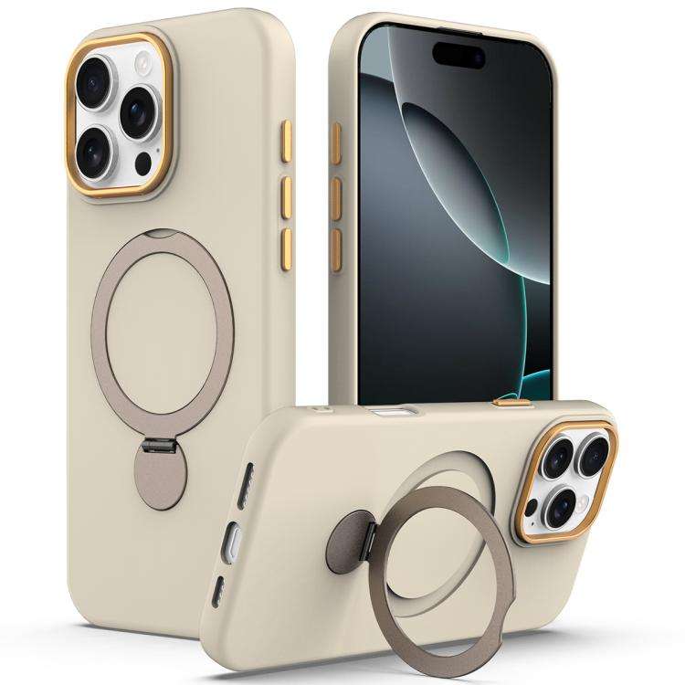 Gen1.5 Pivot Ring Holder TPU Hybrid PC Phone Case, For iPhone 18 Pro, For iPhone 18 Pro Max, For ...