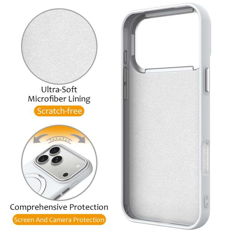 Gen1.5 Pivot Ring Holder TPU Hybrid PC Phone Case, For iPhone 18 Pro, For iPhone 18 Pro Max, For ...