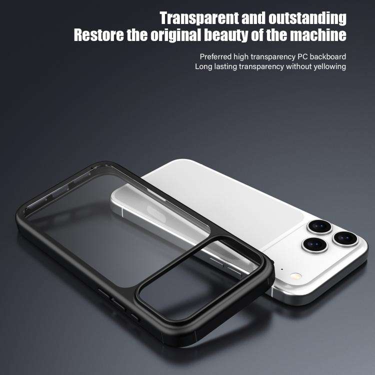 iPAKY YJ Series Transparent PC+TPU Phone Case, For iPhone 18 Pro / 17 Pro, For iPhone 17, For iPh...