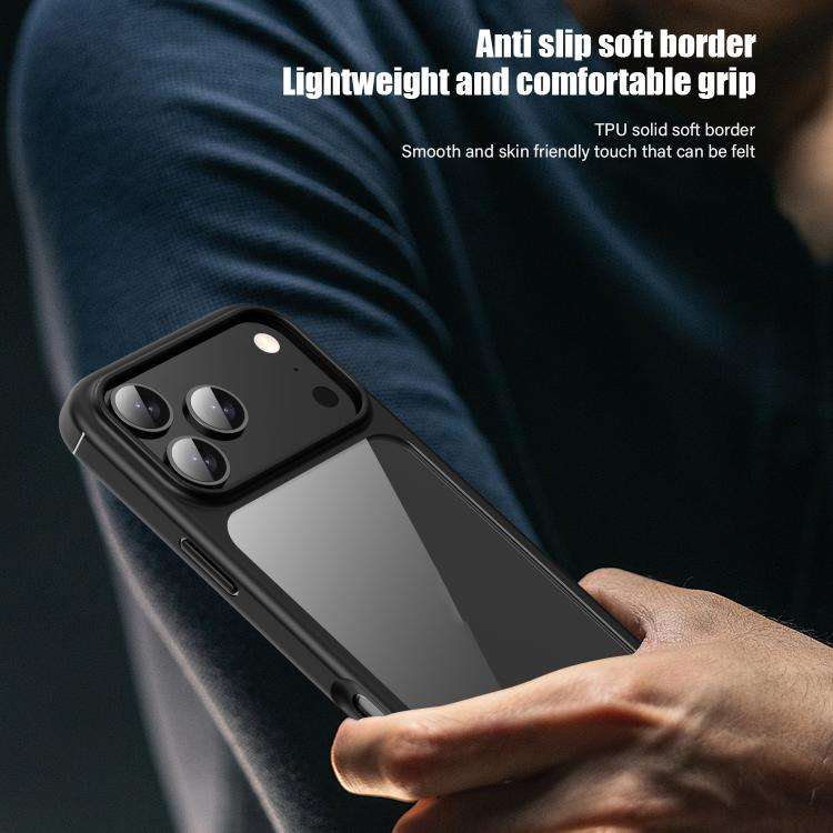 iPAKY YJ Series Transparent PC+TPU Phone Case, For iPhone 18 Pro / 17 Pro, For iPhone 17, For iPh...