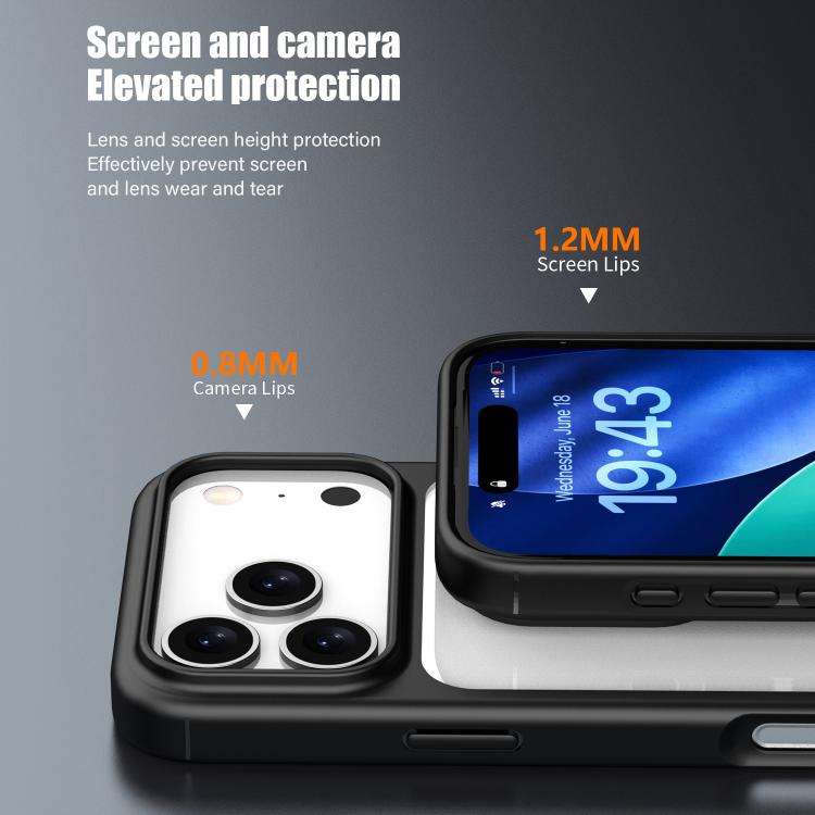 iPAKY YJ Series Transparent PC+TPU Phone Case, For iPhone 18 Pro / 17 Pro, For iPhone 17, For iPh...