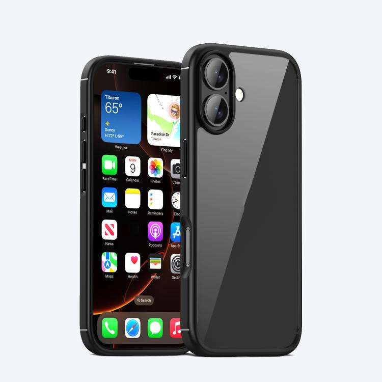 iPAKY YJ Series Transparent PC+TPU Phone Case, For iPhone 18 Pro / 17 Pro, For iPhone 17, For iPh...