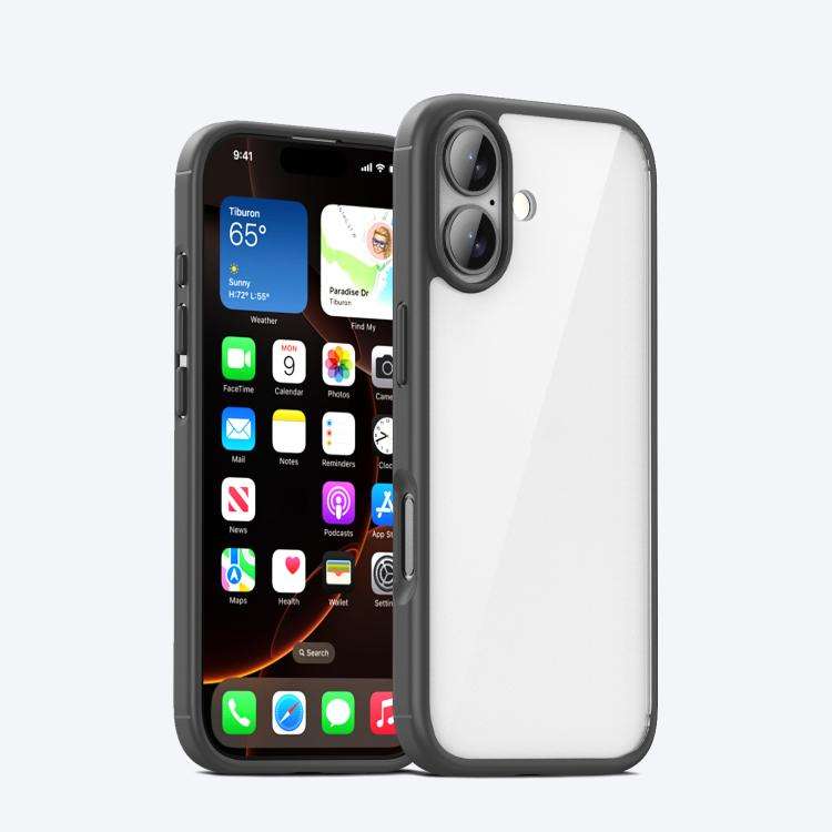 iPAKY YJ Series Transparent PC+TPU Phone Case, For iPhone 18 Pro / 17 Pro, For iPhone 17, For iPh...