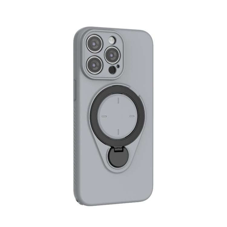 Ring Shield MagSafe TPU Phone Case with 360 Degree Rotating Holder, For iPhone 15 Pro Max, For iP...
