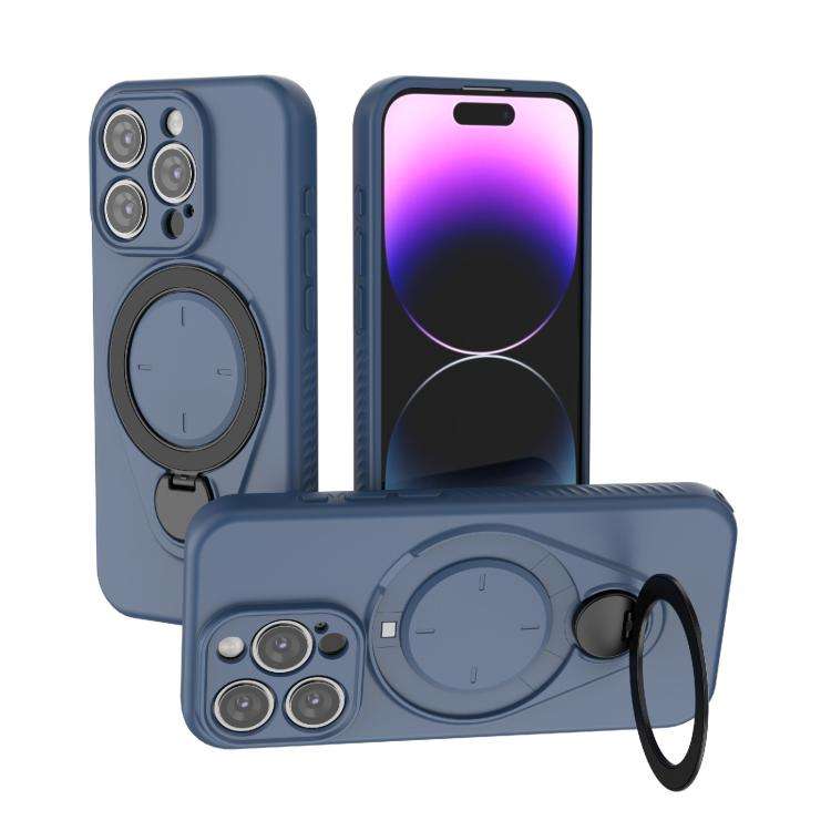 Ring Shield MagSafe TPU Phone Case with 360 Degree Rotating Holder, For iPhone 15 Pro Max, For iP...