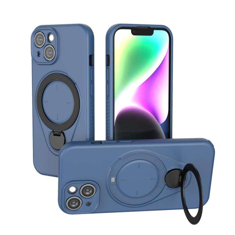 Ring Shield MagSafe TPU Phone Case with 360 Degree Rotating Holder, For iPhone 15 Pro Max, For iP...