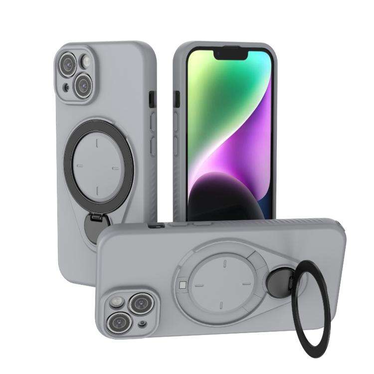 Ring Shield MagSafe TPU Phone Case with 360 Degree Rotating Holder, For iPhone 15 Pro Max, For iP...