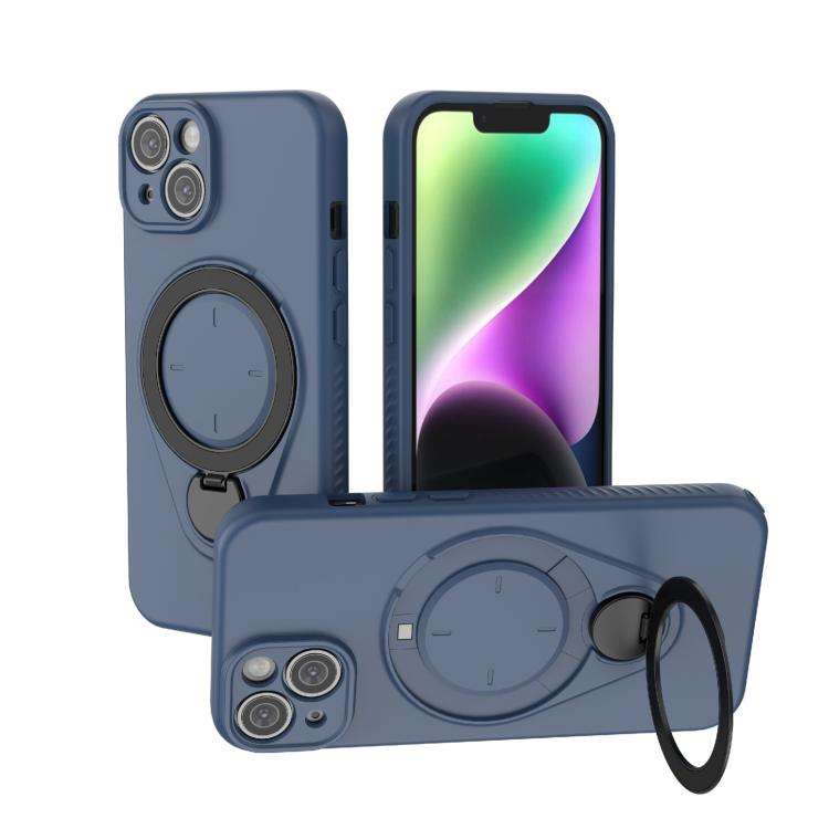 Ring Shield MagSafe TPU Phone Case with 360 Degree Rotating Holder, For iPhone 15 Pro Max, For iP...