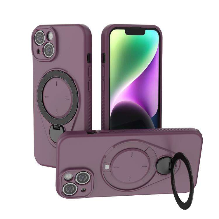 Ring Shield MagSafe TPU Phone Case with 360 Degree Rotating Holder, For iPhone 15 Pro Max, For iP...