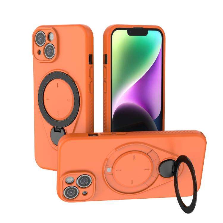 Ring Shield MagSafe TPU Phone Case with 360 Degree Rotating Holder, For iPhone 15 Pro Max, For iP...