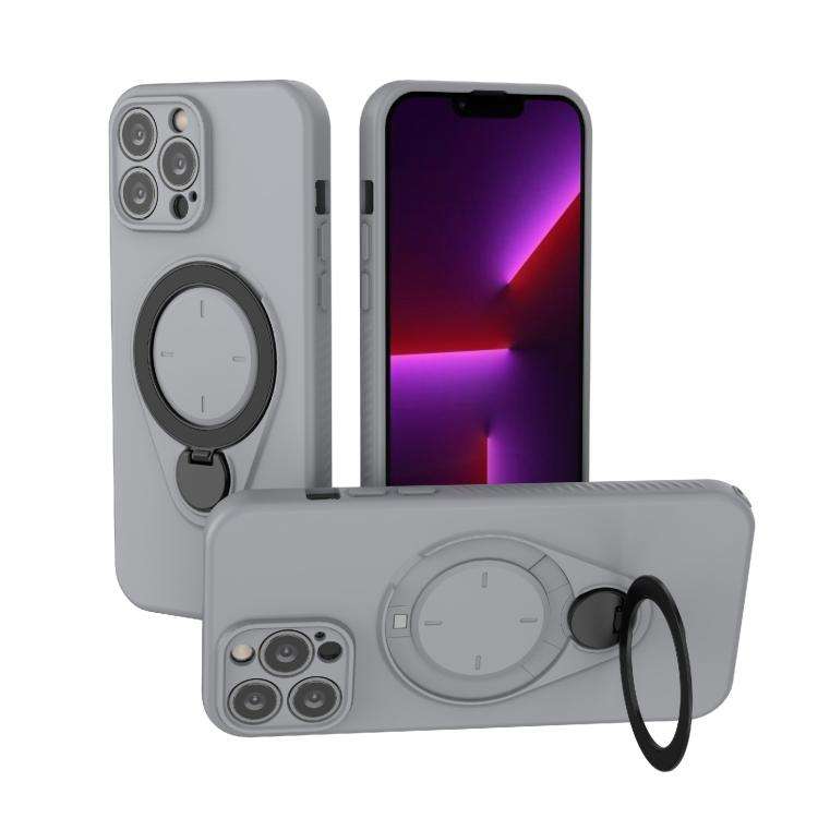 Ring Shield MagSafe TPU Phone Case with 360 Degree Rotating Holder, For iPhone 15 Pro Max, For iP...