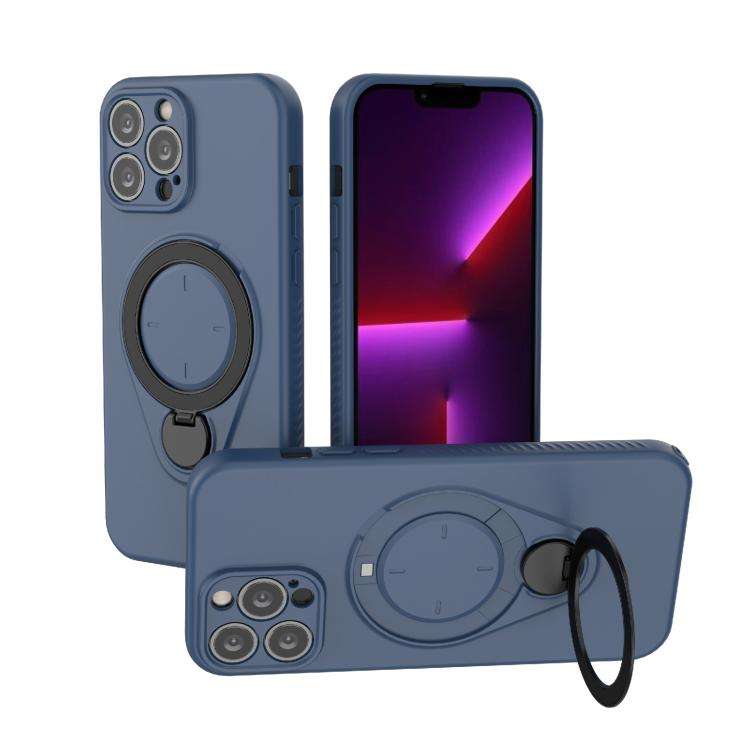 Ring Shield MagSafe TPU Phone Case with 360 Degree Rotating Holder, For iPhone 15 Pro Max, For iP...