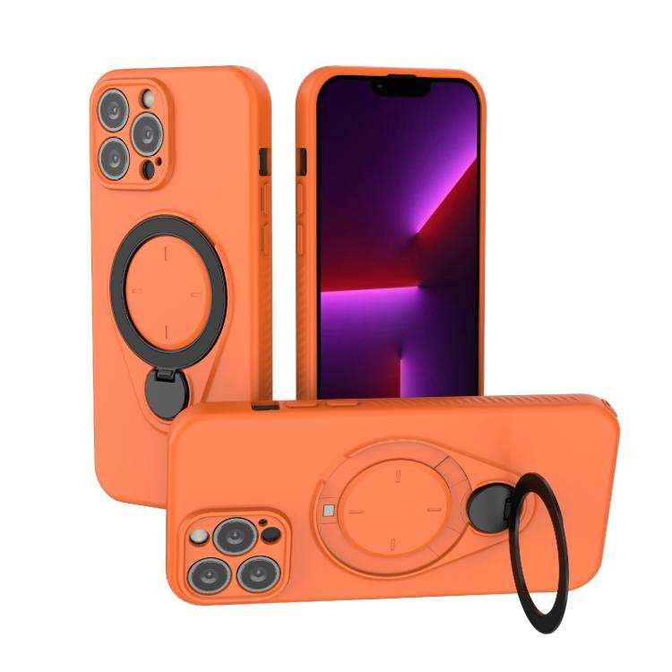 Ring Shield MagSafe TPU Phone Case with 360 Degree Rotating Holder, For iPhone 15 Pro Max, For iP...