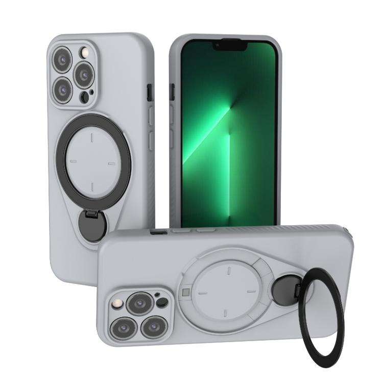 Ring Shield MagSafe TPU Phone Case with 360 Degree Rotating Holder, For iPhone 15 Pro Max, For iP...