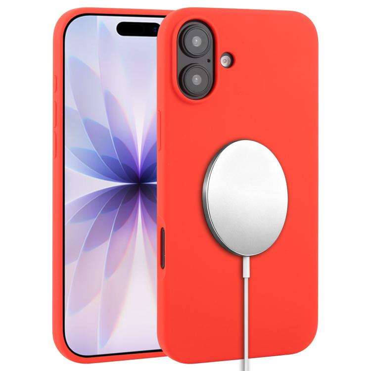 Liquid Silicone Full Coverage MagSafe Phone Case, For iPhone 17e / 16e, For iPhone 17 Pro Max, Fo...
