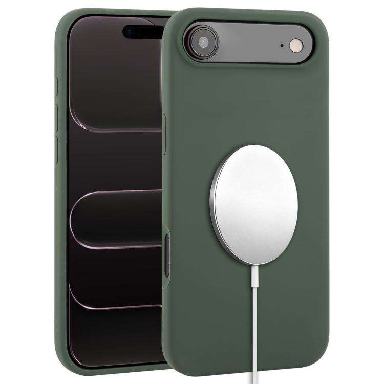 Liquid Silicone Full Coverage MagSafe Phone Case, For iPhone 17e / 16e, For iPhone 17 Pro Max, Fo...