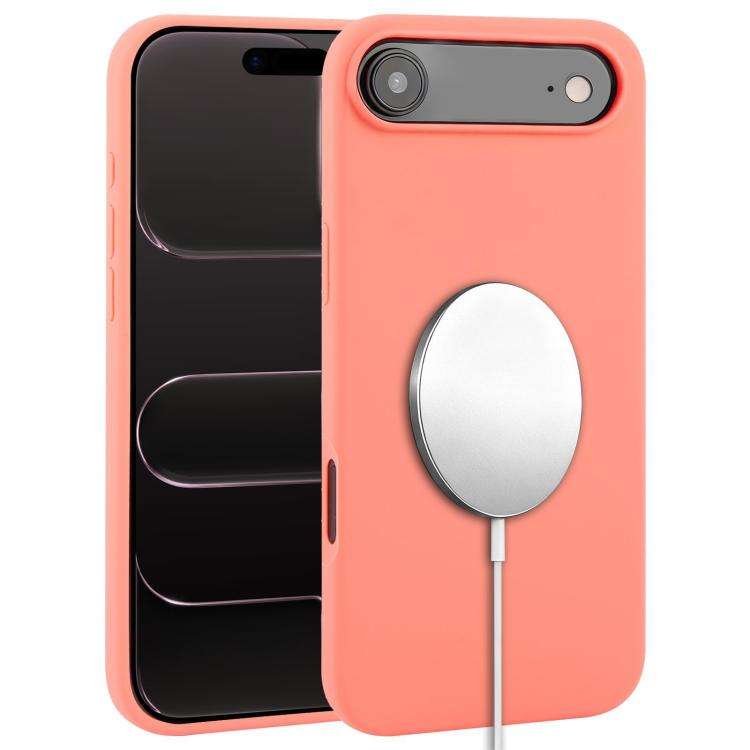 Liquid Silicone Full Coverage MagSafe Phone Case, For iPhone 17e / 16e, For iPhone 17 Pro Max, Fo...