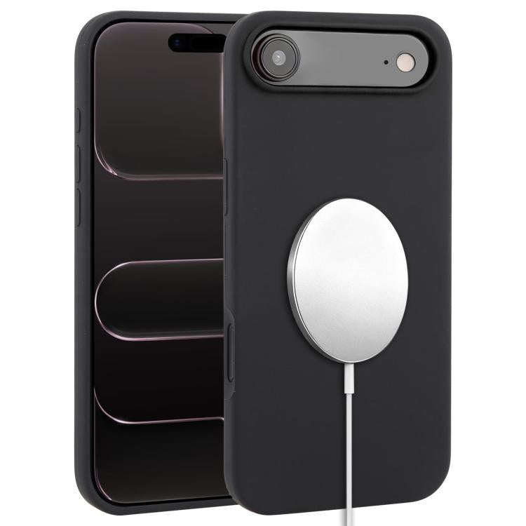 Liquid Silicone Full Coverage MagSafe Phone Case, For iPhone 17e / 16e, For iPhone 17 Pro Max, Fo...