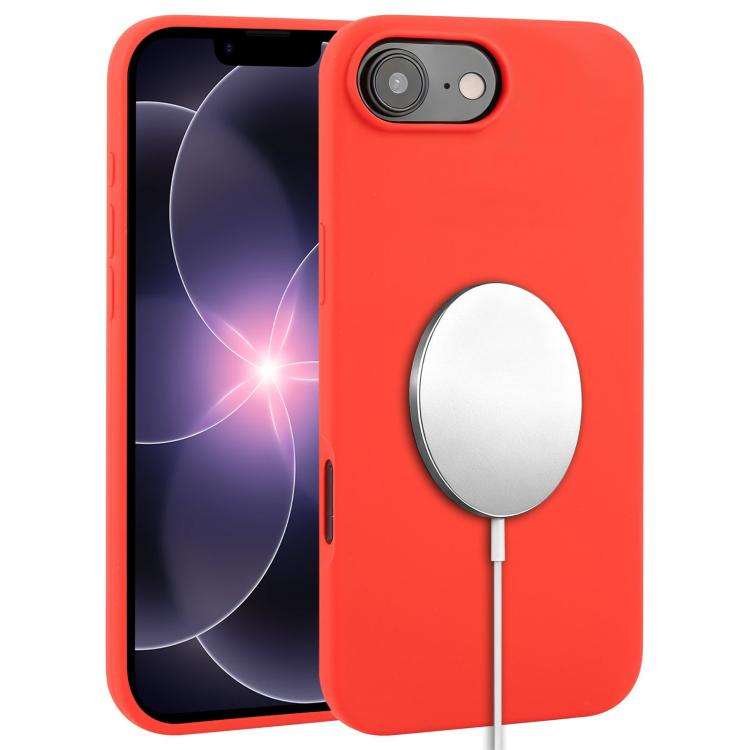 Liquid Silicone Full Coverage MagSafe Phone Case, For iPhone 17e / 16e, For iPhone 17 Pro Max, Fo...