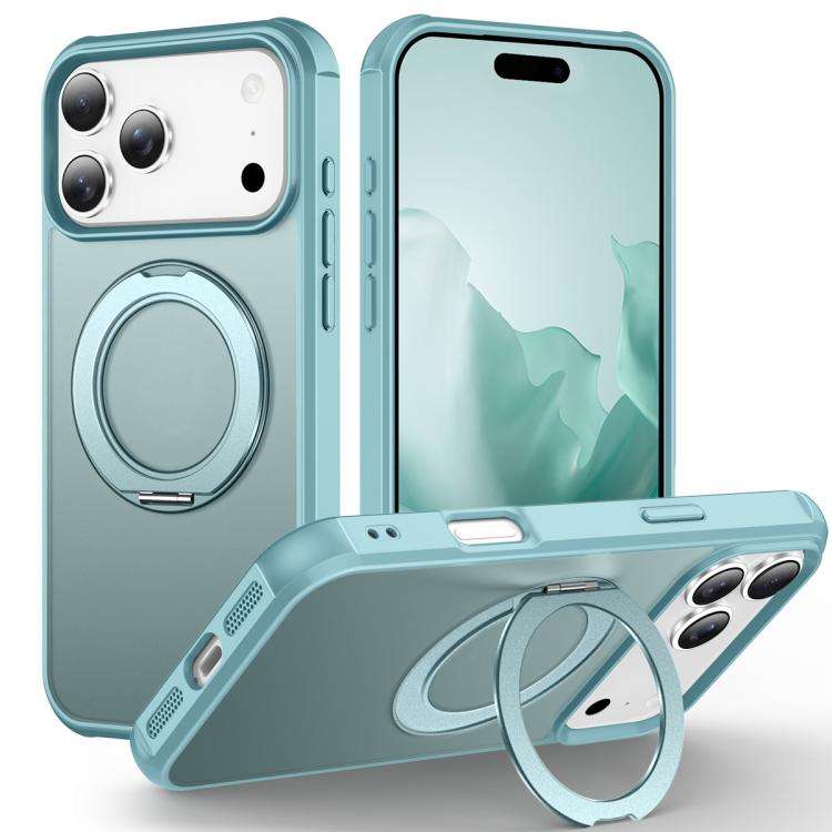Skin-Feel Rotary Damping Bracket MagSafe Phone Case, For iPhone 18 Pro / 17 Pro, For iPhone 18 Pr...