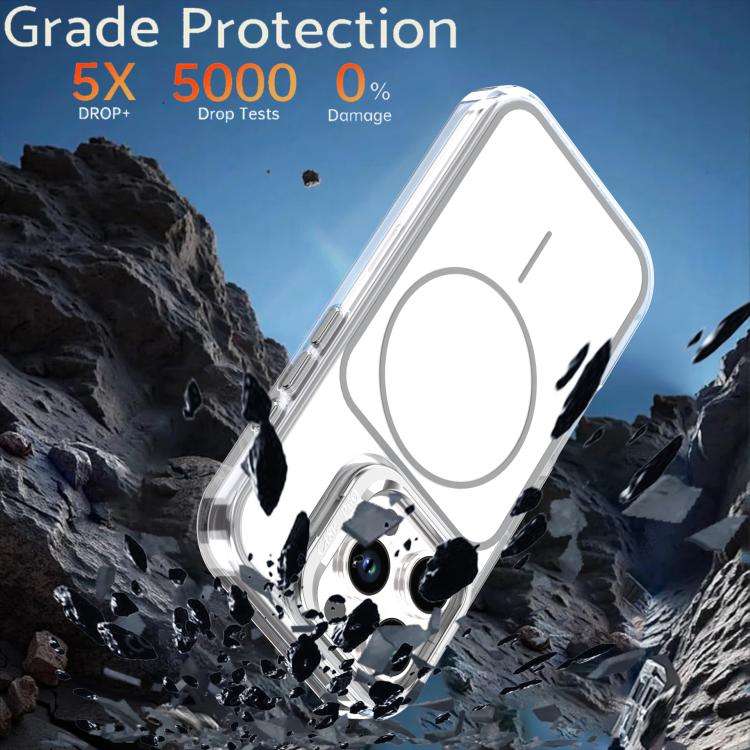Bright Color Blocking Camera Bracket Magnetic Phone Case, For iPhone 16 Pro, For iPhone 16 Plus, ...