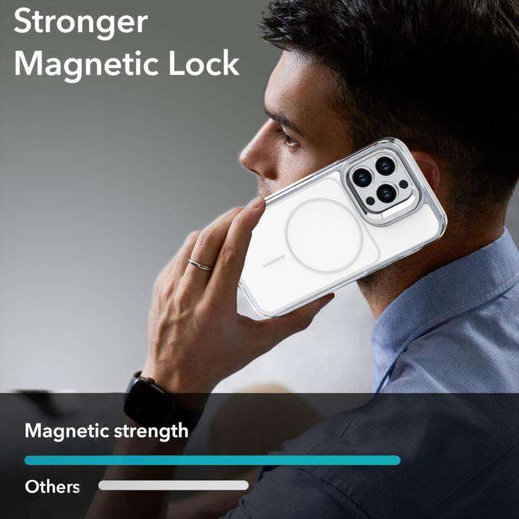 Bright Color Blocking Camera Bracket Magnetic Phone Case, For iPhone 14 Pro, For iPhone 14 Pro Ma...