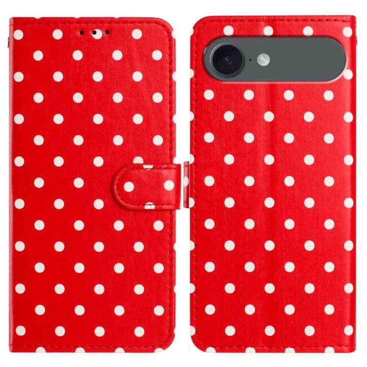 Small Dots Pattern Vegan Leather Phone Case, For iPhone 17e / 16e, For iPhone 17 Pro Max, For iPh...