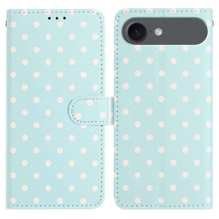 Small Dots Pattern Vegan Leather Phone Case, For iPhone 17e / 16e, For iPhone 17 Pro Max, For iPh...