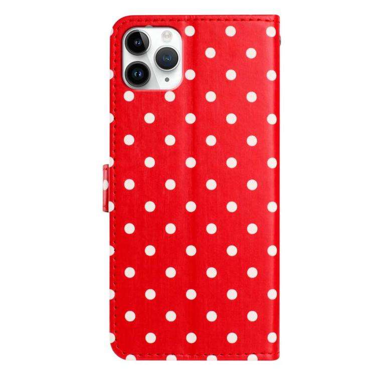Small Dots Pattern Vegan Leather Phone Case, For iPhone 11 Pro Max, For iPhone 11, For iPhone 11 ...