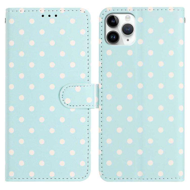 Small Dots Pattern Vegan Leather Phone Case, For iPhone 11 Pro Max, For iPhone 11, For iPhone 11 ...