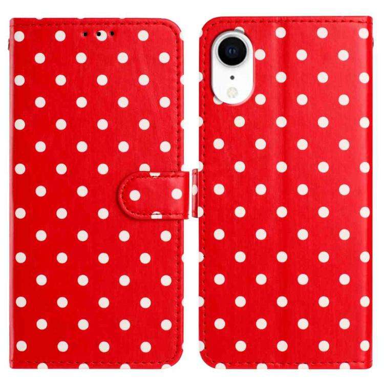 Small Dots Pattern Vegan Leather Phone Case, For iPhone 11 Pro Max, For iPhone 11, For iPhone 11 ...