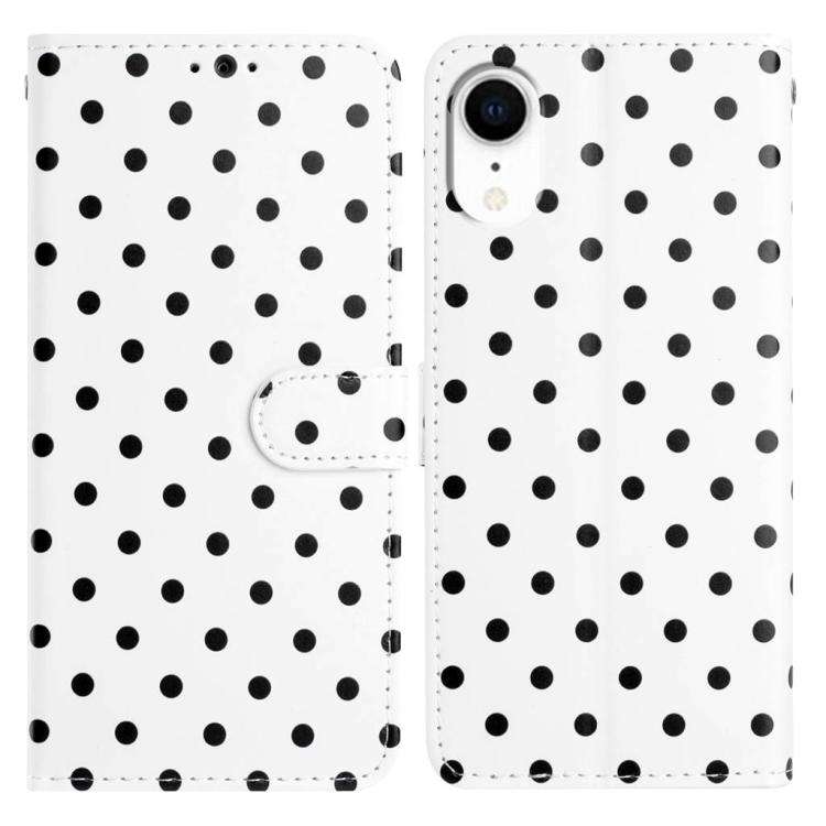 Small Dots Pattern Vegan Leather Phone Case, For iPhone 11 Pro Max, For iPhone 11, For iPhone 11 ...