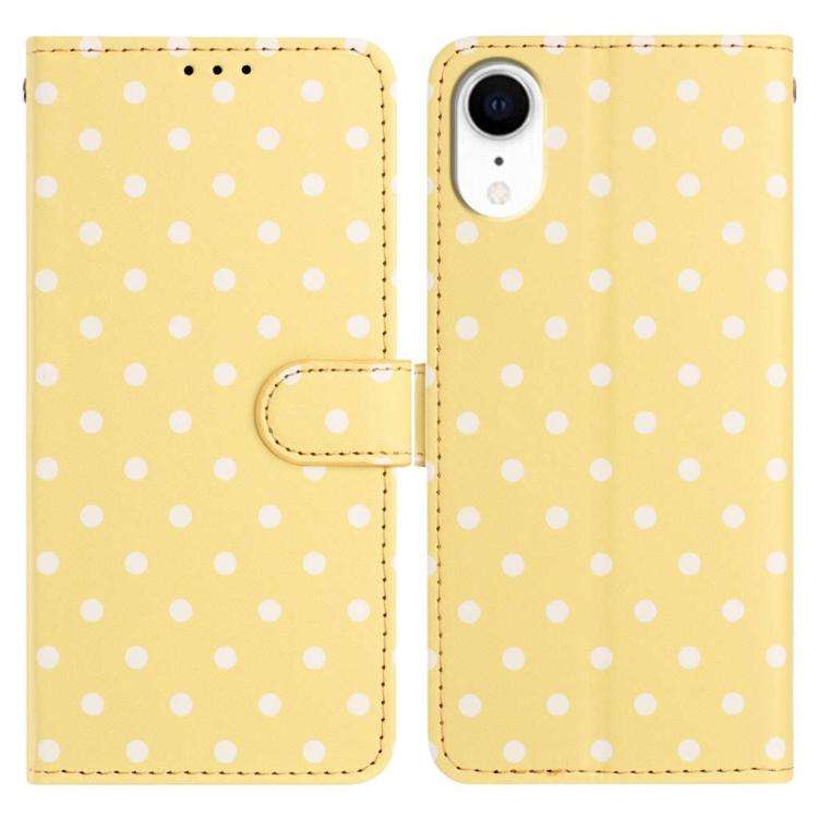 Small Dots Pattern Vegan Leather Phone Case, For iPhone 11 Pro Max, For iPhone 11, For iPhone 11 ...