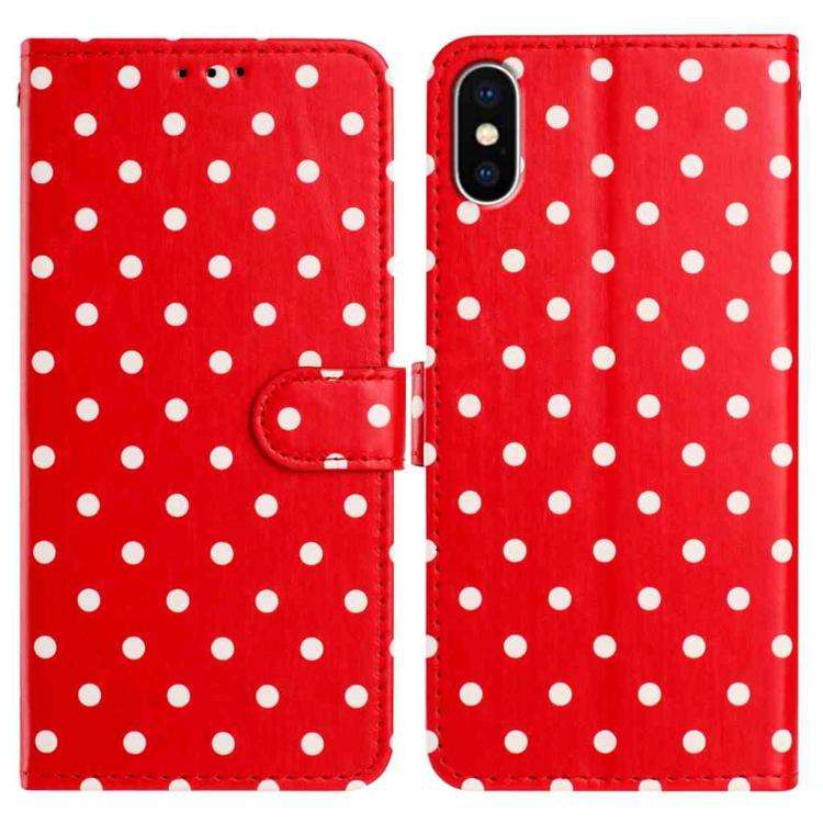 Small Dots Pattern Vegan Leather Phone Case, For iPhone 11 Pro Max, For iPhone 11, For iPhone 11 ...