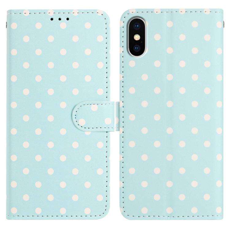 Small Dots Pattern Vegan Leather Phone Case, For iPhone 11 Pro Max, For iPhone 11, For iPhone 11 ...