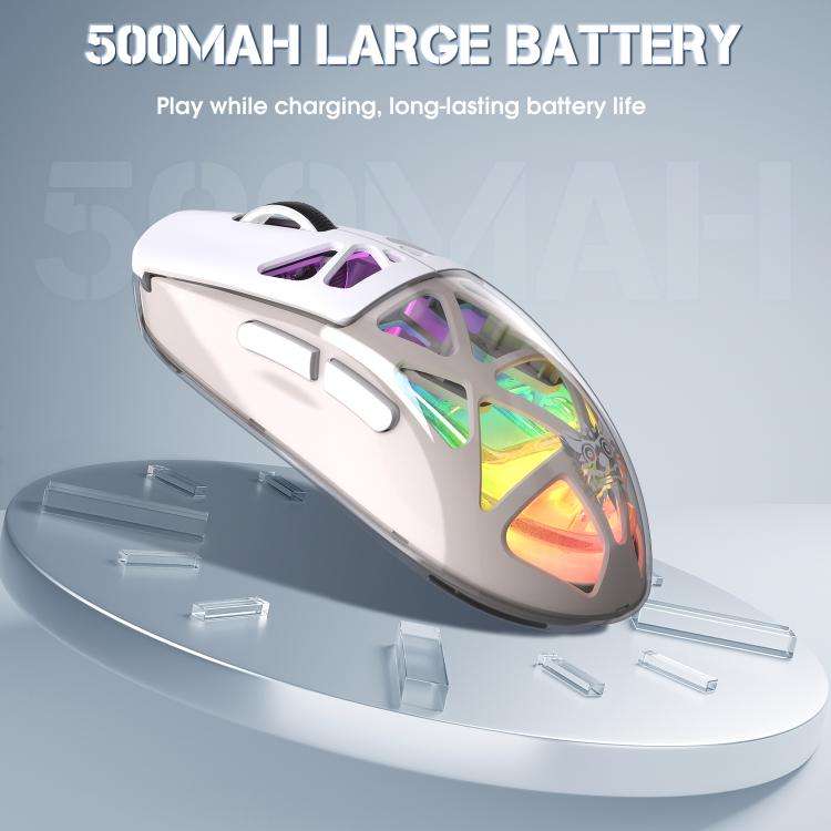 ONIKUMA CW930 2.4GHz + BT + Wired Tri-mode RGB Wireless Mouse, CW930