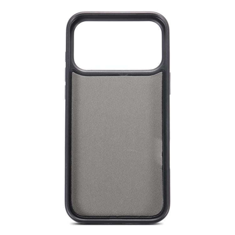 ESEBLE Retro Texture Double Buckle Card Slot Phone Case, For iPhone 18 Pro / 17 Pro, For iPhone 1...