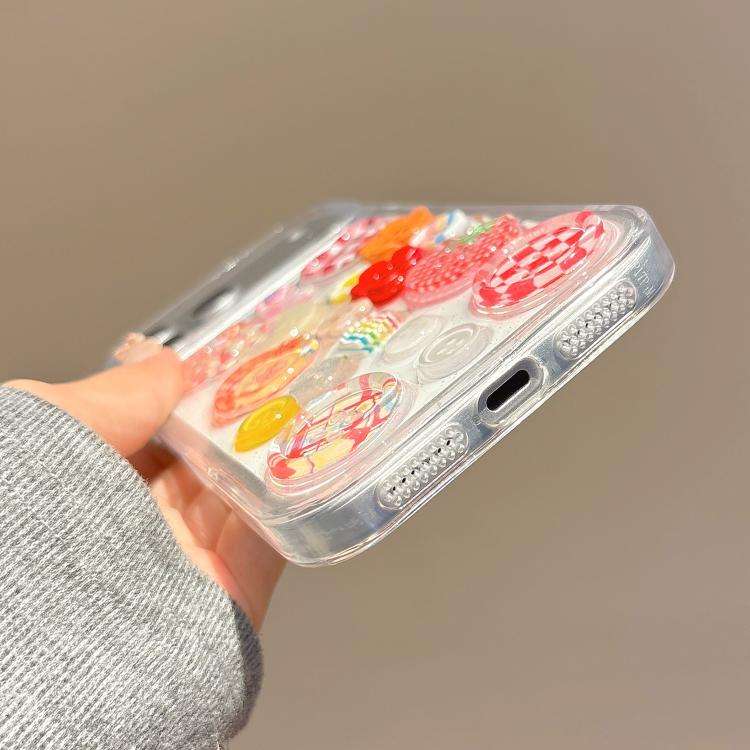 Epoxy Resin 3D Pattern Acrylic Transparent Phone Case, For iPhone 13 Pro Max, For iPhone 13 Pro, ...